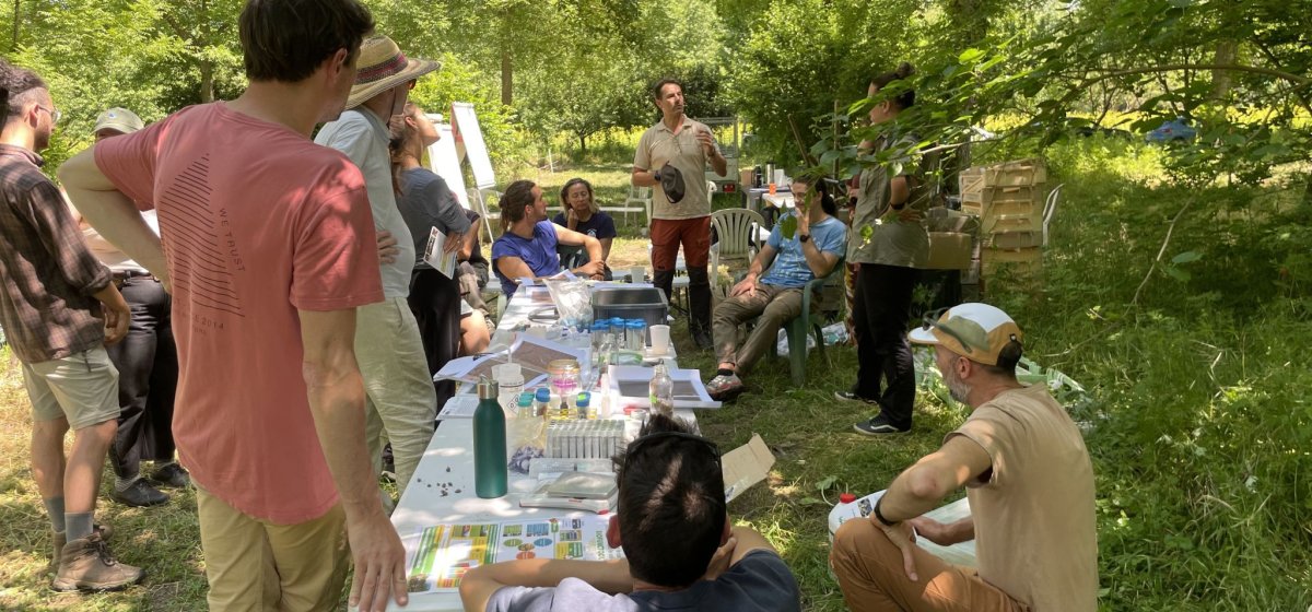 French Living Lab AgroForSoLL kicks off activities with meeting in Vézénobres